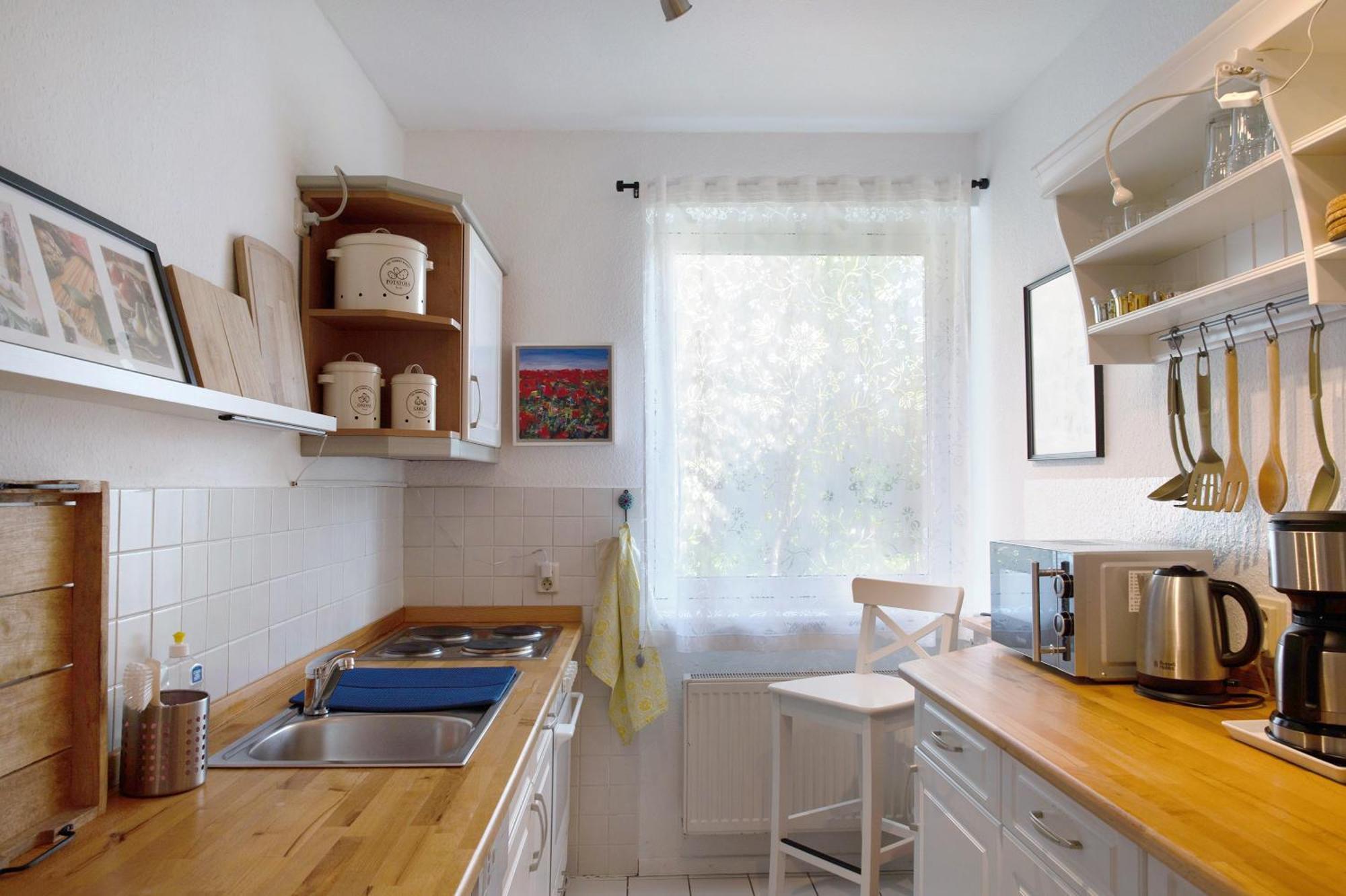Ferienwohnung 'Alte Schule' นีนฮาเกิน ภายนอก รูปภาพ